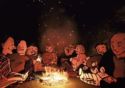 Siltojen Alta Tulevaisuuden Ihmiselle (Man Under Bridge)